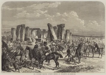 The Wiltshire Champion Coursing Meeting at Stonehenge